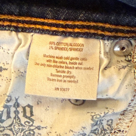 Decree Skinny Juniors 11 Low Waist Whisker Faded Stretch Denim Jeans - Picture 6 of 9